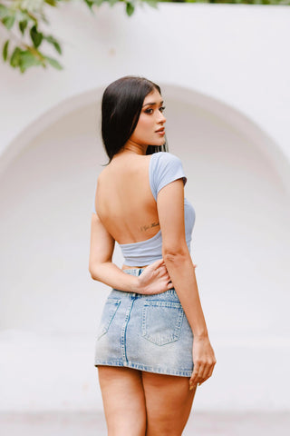 SOFIA SQUARE BACK BASIC TOP
