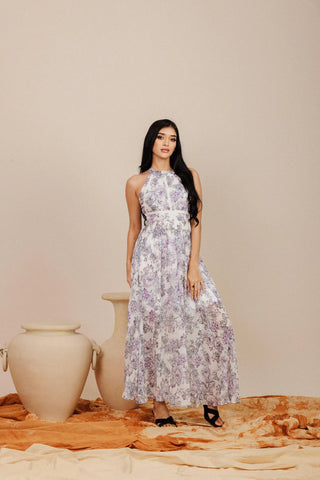 ALYSSA BACK TIE MAXI DRESS