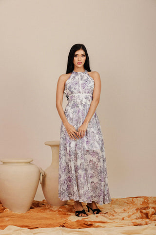 ALYSSA BACK TIE MAXI DRESS