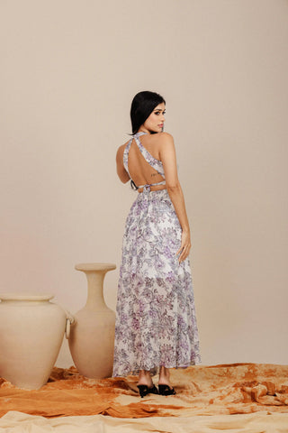 ALYSSA BACK TIE MAXI DRESS