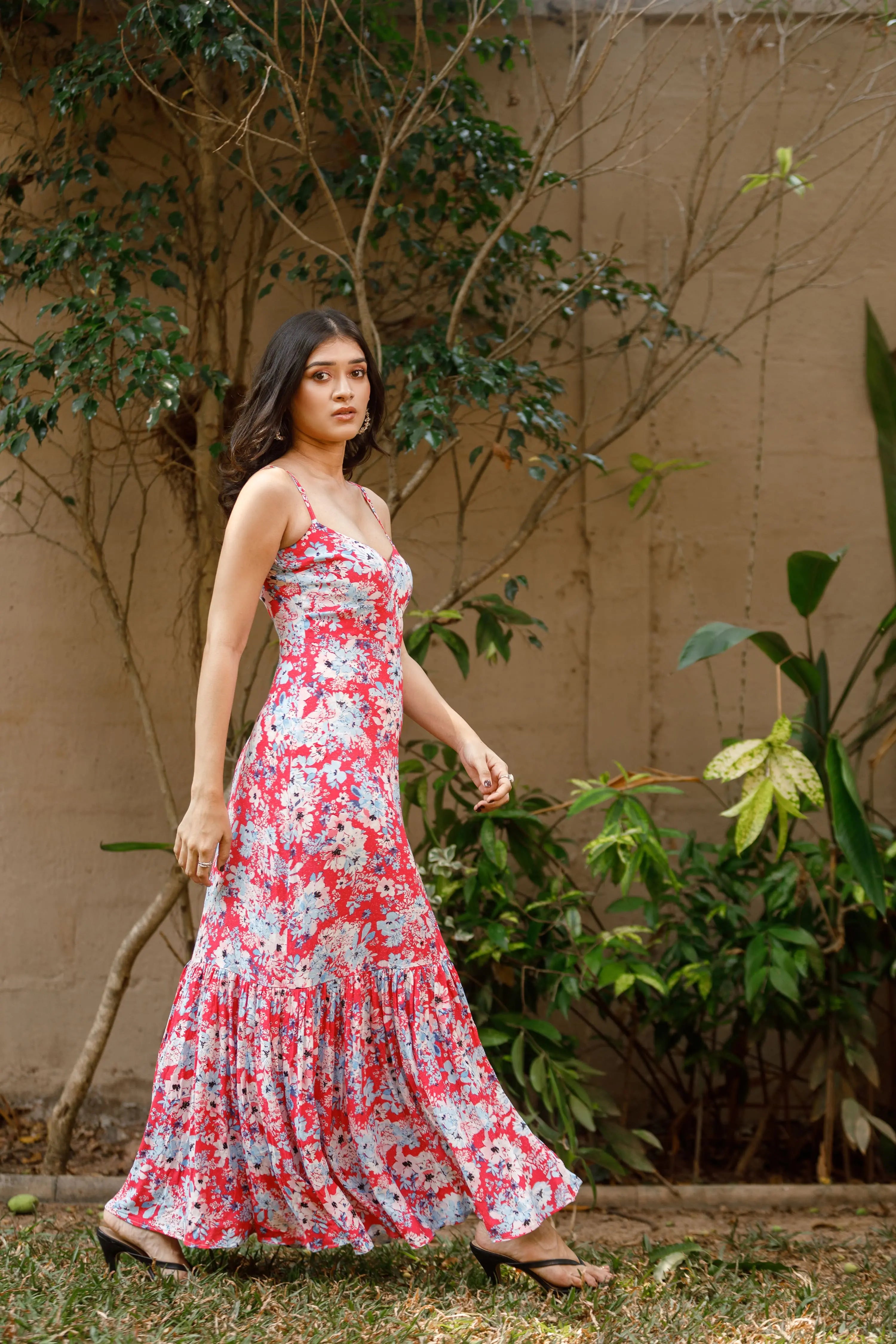 CECILIA FRONT SLIT MAXI DRESS